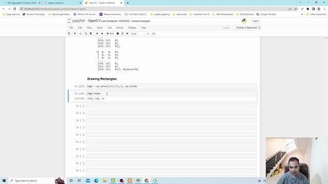 02 Draw Rectangle in OpenCV ? | Opencv tutorial in hindi смотреть онлайн