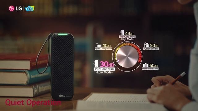 [LG at CES2021] LG PuriCare Mini - Share Clean Air with Your Beloved Ones смотреть онлайн