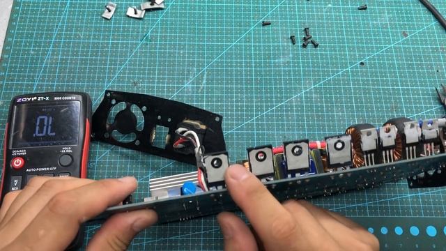 How to repair grid tie inverter 1000W смотреть онлайн