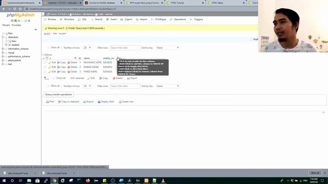 BAHAGIAN2# - PHP + MYSQL (SELECT STATEMENT) смотреть онлайн
