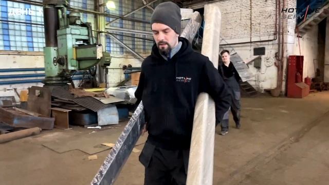 ПНР длинного лазерного станка 6*1.5м с перекатными столами. Часть 1. смотреть онлайн