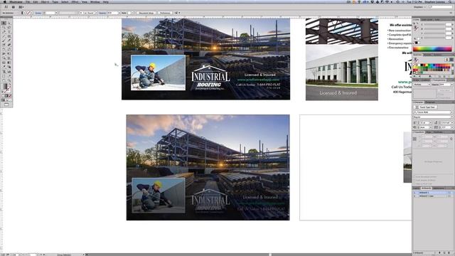 Professional Postcard Design In Adobe Illustrator Creative Cloud смотреть онлайн