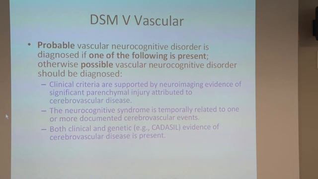 DSM-5 Neurocognitive Disorders смотреть онлайн