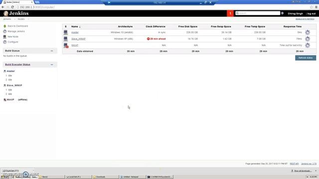 Jenkins : How to run test scripts on slave machine : Tutorial 20 смотреть онлайн