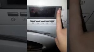 Как сменить язык на стиральной машине HOTPOIN ARISTON ARSD 109