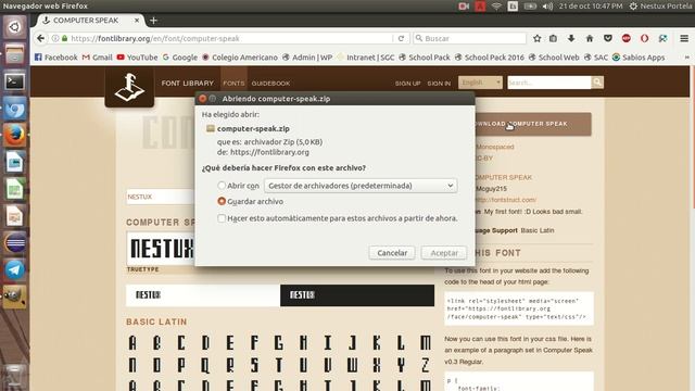 Instalación de fuentes adicionales en GIMP | Ubuntu 16.04 смотреть онлайн