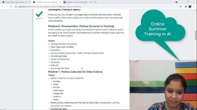 Online Artificial Intelligence(AI) & Machine Learning(ML) Summer Training | Courses & Certification смотреть онлайн