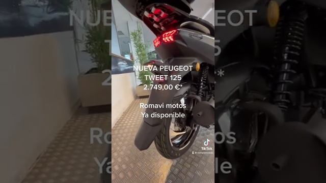 Nueva Peugeot Tweet 125, ya disponible en Romavi motos,.. смотреть онлайн