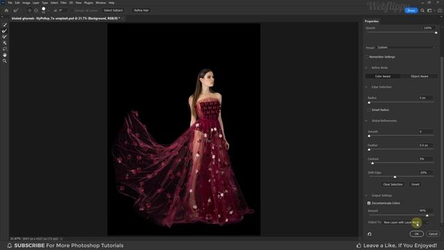 Remove Background of Transparent Objects in Photoshop | Photoshop Tutorial (Easy) смотреть онлайн