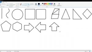 Фигурки в программе paint на windows 10