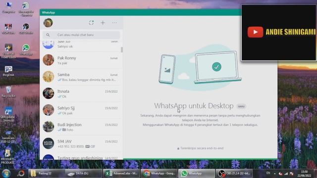 Bisa Kok, Nih Cara Whatsapp Di Laptop / PC Tanpa HP смотреть онлайн