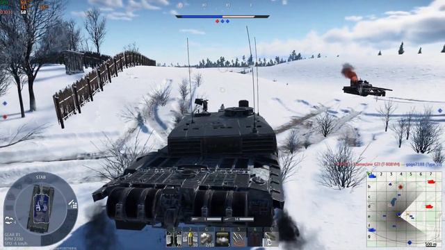 War Thunder - Challenger 2 Gameplay смотреть онлайн