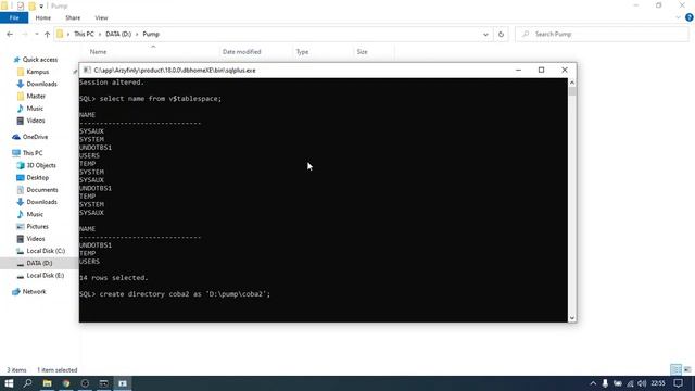 Data Pump || Database Oracle смотреть онлайн