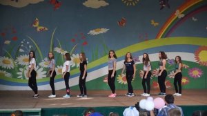 Танец 1 отряда детского лагеря «Космос»