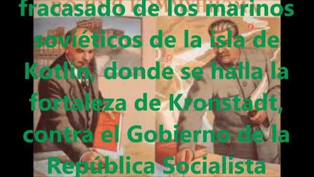 1921 Kronstadt Isla Kotlin rebelión en fortaleza naval base flota báltica rusa Conferencia Coloqu смотреть онлайн