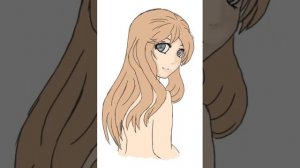 Девушка в купальнике Draw Girl in swimsuit anime