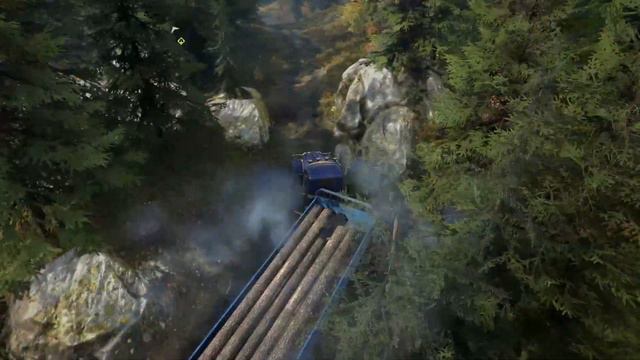 SnowRunner Перевозка ДЛИННЫХ брёвен 4х за раз смотреть онлайн