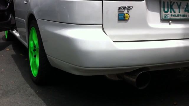 Subaru legacy 3" custom stainless exhaust смотреть онлайн