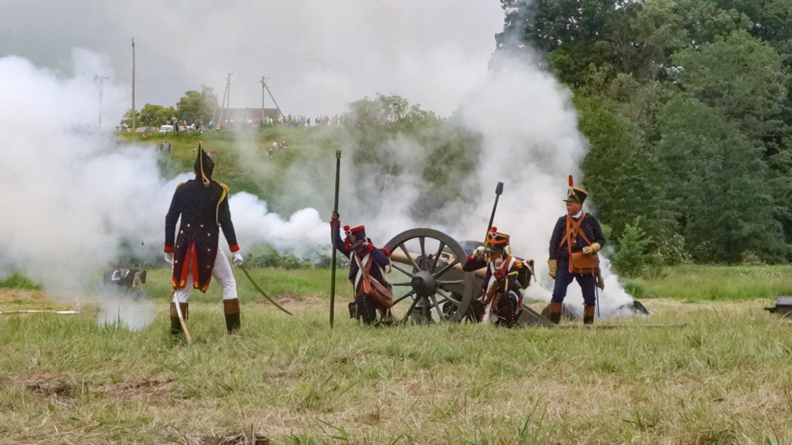 Битва под Фридландом. 1807г. "Победа французских войск". Правдинск 25.06.2017г. Часть 4  2