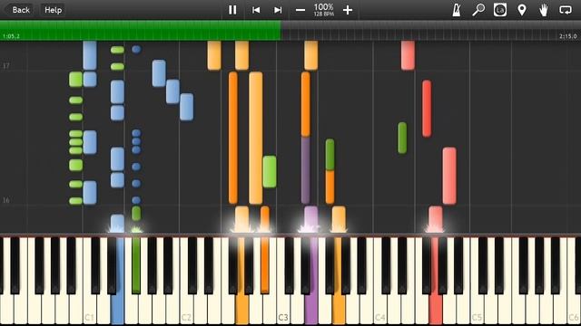 Silent Prison - Castlevania: Portrait of Ruin [Synthesia] смотреть онлайн