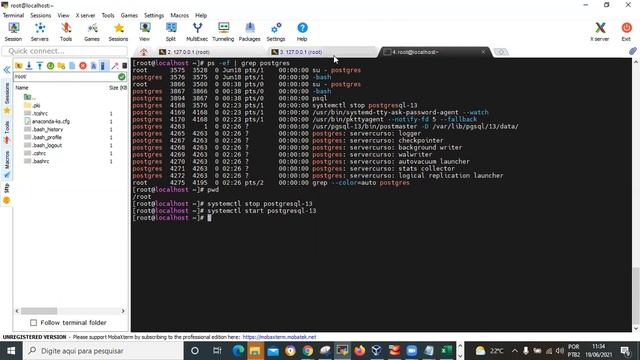 #postgresql #postgres #dbapostgresql - Parando o Cluster PosgreSQL Hands смотреть онлайн