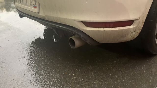 Выхлоп Gti на Golf 6 1,6 Bse