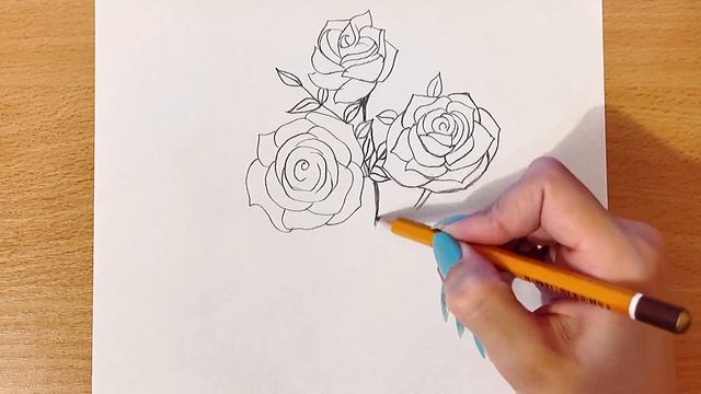 Как нарисовать Розы В Вазе | Рисунок Карандашом Для Начинающих смотреть онлайн