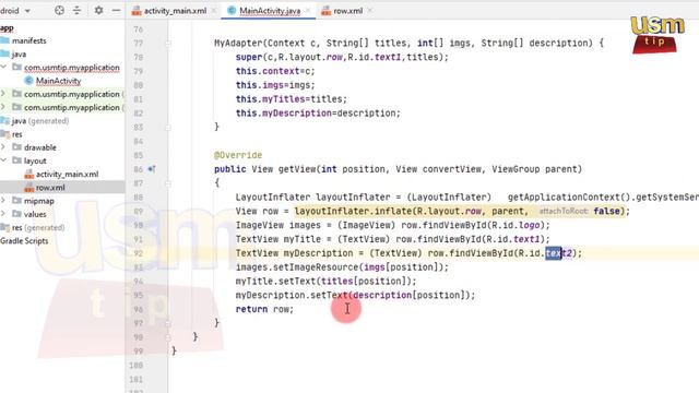 How to #Create #Custom #Listview with #Item #Click #Listener in #App | #Android #Studio #Tutorials смотреть онлайн