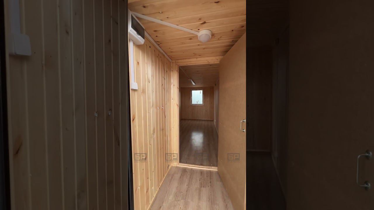 Бытовка БК-3 в вагонке с электрикой смотреть онлайн