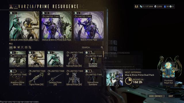 Farm Nekros Prime Oberon Prime Today! Warframe 10th Anniversary! смотреть онлайн