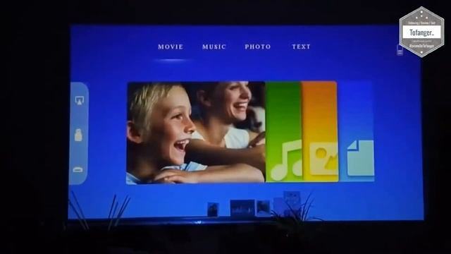 DLP портативный мини проектор Exquizon. смотреть онлайн