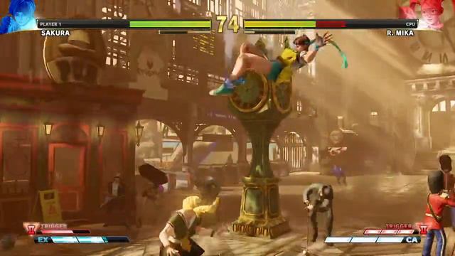 STREET FIGHTER V Sakura vs R Mika смотреть онлайн