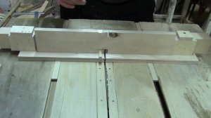 Шипорезка , прямой ящичный шип на циркулярке