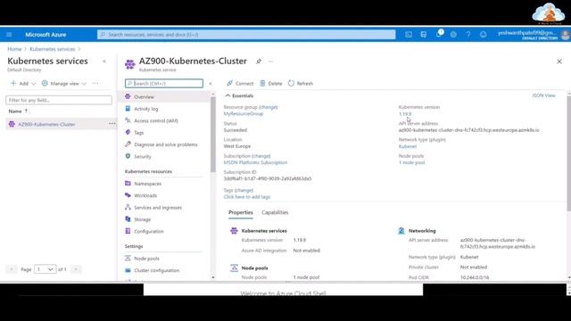 Create Azure Kubernetes Cluster using Azure Portal | AKS Cluster | Azure Kubernetes Service | Demo смотреть онлайн