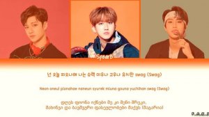 3 RACHA (SKZ) - WOW  (COLOR CODED LYRICS HAN/ROM/GEO/가사)
