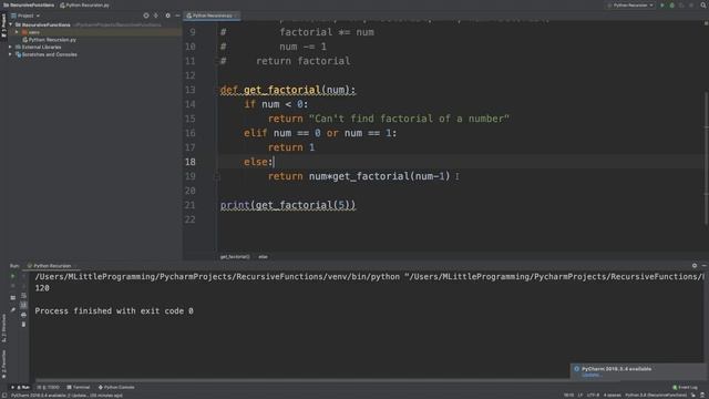 Python Auxiliary Recursive Functions | Python for Beginners | MLittleProgramming смотреть онлайн