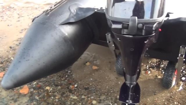 Fix-Kraft Schlauchboot 420 / Inflatable boat 420 / Лодка 420 & Tohatsu MFS 20 CS смотреть онлайн