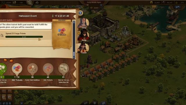 Forge Of Empires: Halloween Event!  Pt1