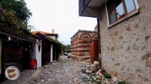 Несебр, прогулка по старому Несебру осенью 2021 года  Болгария