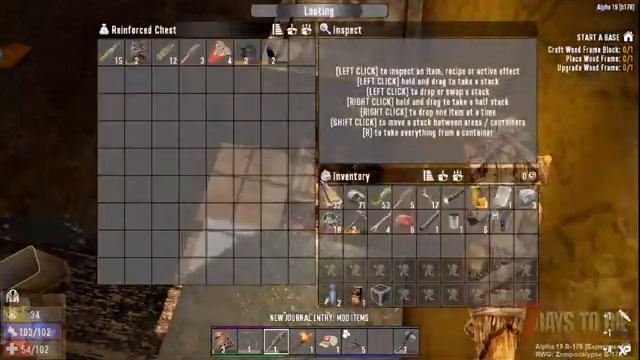 Zompocalypse: Day 1 [7 Days to Die (Alpha 19 B-1789 experimental)] смотреть онлайн