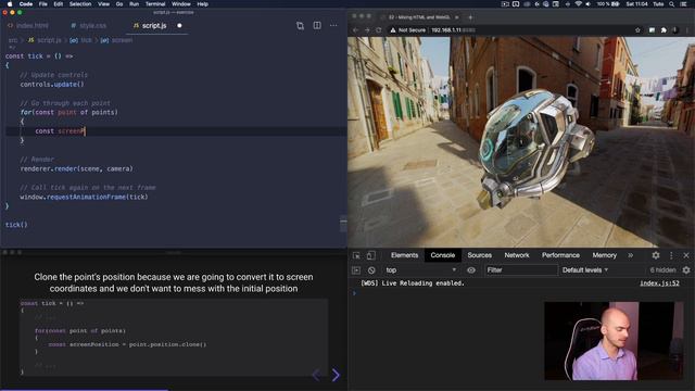 48 — Mixing HTML And WebGL