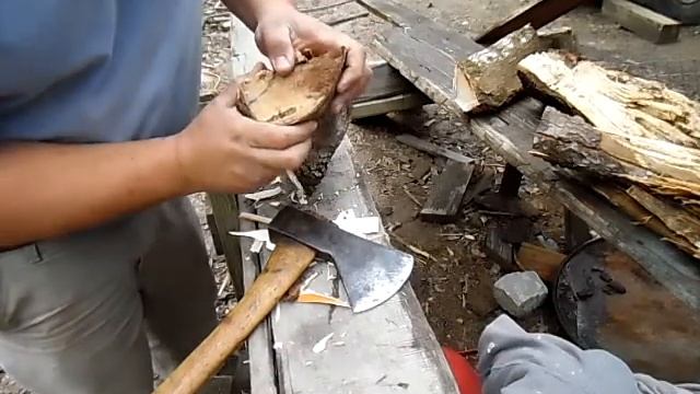 Carving A Kuksa From Salvaged Maple, Part 1
