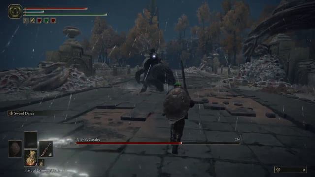 Night's Cavalry Boss Location 7 Greyoll's Dragonbarrow Caelid ELDEN RING смотреть онлайн