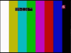 Пятый канал - профилактика (20.04.2015)