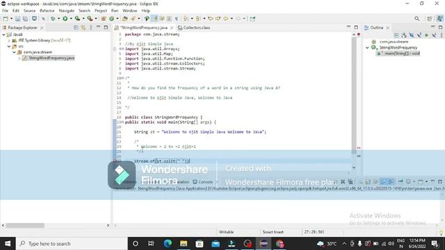 How do you count words in a string in Java 8 смотреть онлайн