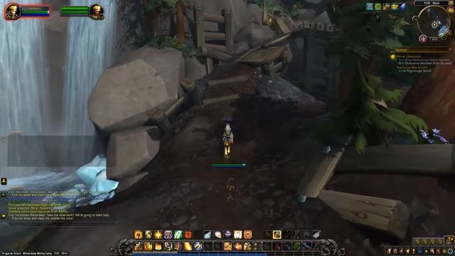 Battle for Azeroth Quest 175: Miner Operation (WoW, human, Paladin) смотреть онлайн
