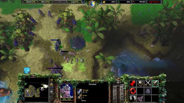 Warcraft III Reforged: Terror of the Tides (Sentinels Campaign) - Walkthrough P6 [Ultrawide 4K] смотреть онлайн