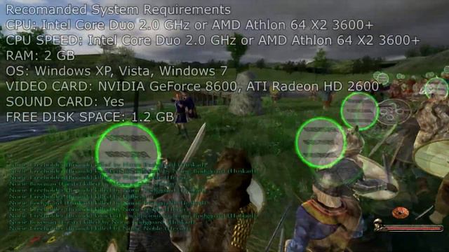 Mount and Blade Warband Viking Conquest System Requirements смотреть онлайн