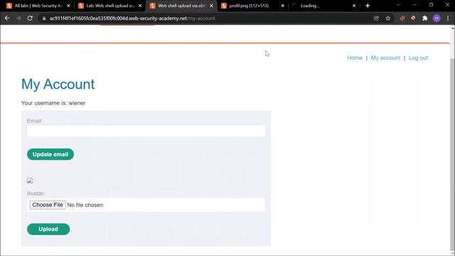 File upload vulnerabilities - Lab 5 : Web shell upload via obfuscated file extension смотреть онлайн