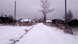 Небольшая прогулка по  деревне Люнда-Шипово (Нижегородская область). 21 декабря 2020 года